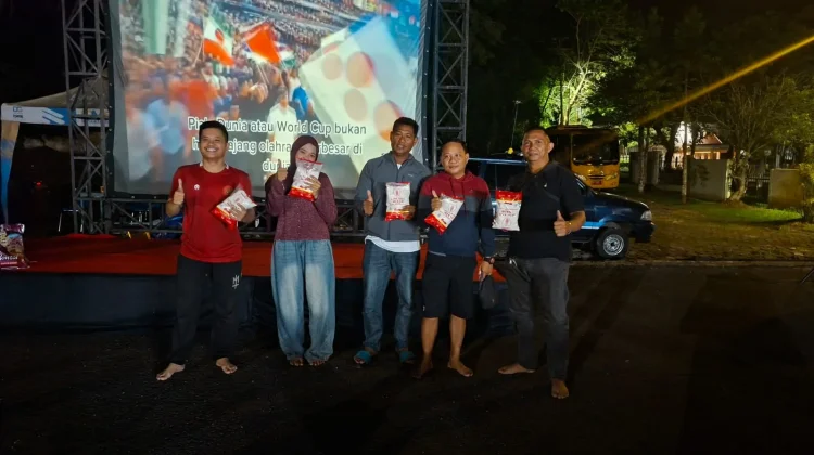 Nobar Semifinal Piala Dunia di Tarakan Membeludak, Ada Kejutan di Final!