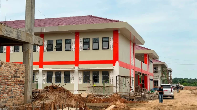 Progres Pembangunan SRT 59 Tarakan Capai 60 Persen