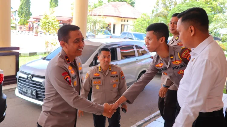 Wakapolda Kaltara Berikan Arahan Kepada Personel Polres Malinau