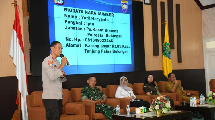 Sinergi Tiga Pilar Jadi Kunci, Polresta Bulungan Perkuat Peran Kepala Desa