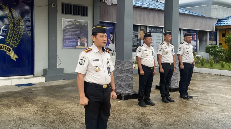 Pimpin Apel Pagi, Kalapas Tarakan Tegaskan Integritas dan Kewaspadaan Jajaran