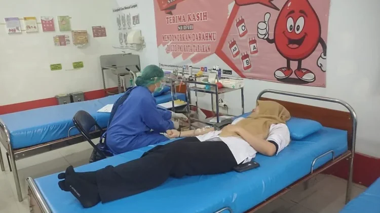 Stok Darah PMI Kota Tarakan Aman, Sebanyak 74 Kantong