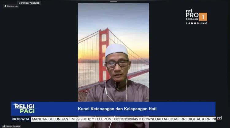 Ustadz Salman Beberkan Kunci Ketenangan dan Kelapangan Hati