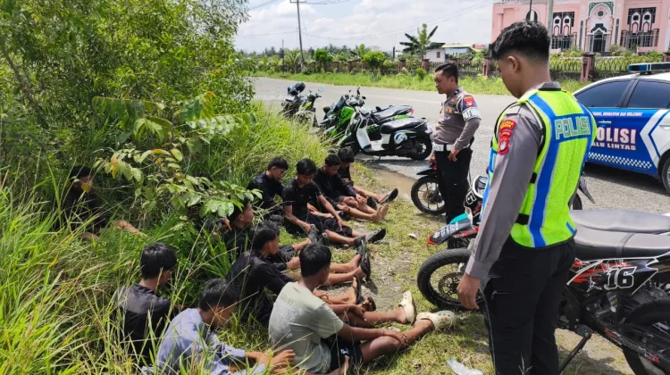 Izin ke Orang Tua Salat Jumat, Remaja Balap Liar di Tarakan Diamankan Polisi