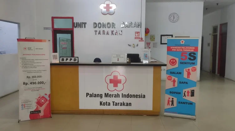 PMI Kota Tarakan Miliki 73 Kantong Darah, Terbanyak Golongan Darah B