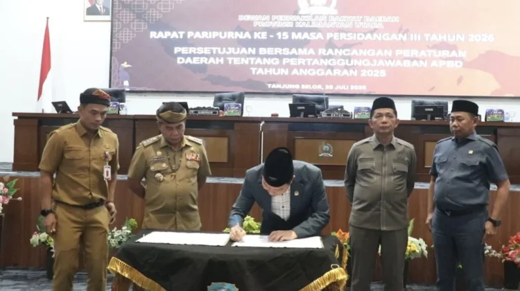 Ranperda Pertanggungjawaban APBD Kaltara 2025 Disetujui