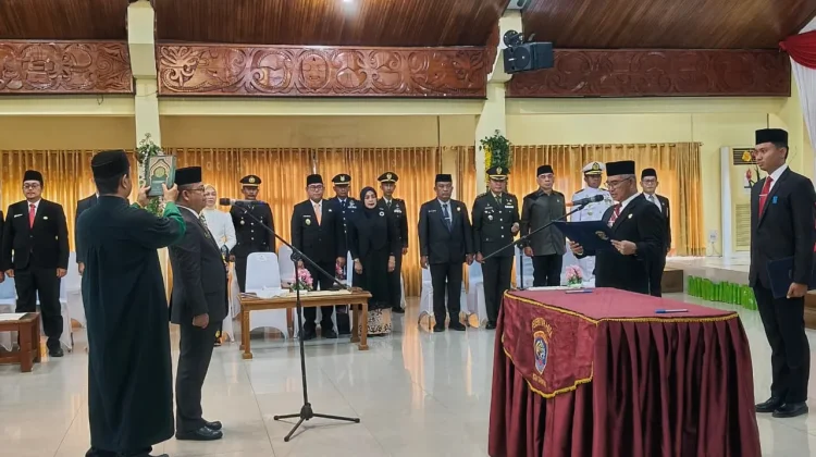 Abd Azis Hasan Resmi Dilantik Jadi Sekda Tarakan, Khairul: Tekankan RPJMD 2025-2029