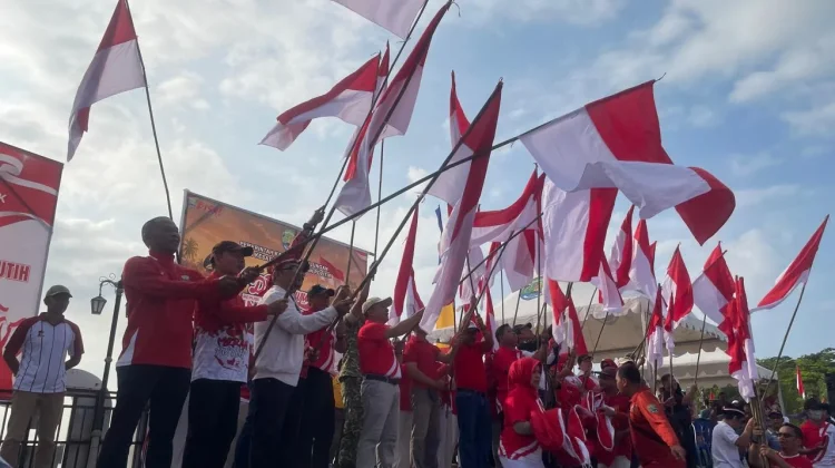 Gerakan 3.000 Bendera Merah Putih, DPRD Ajak Warga Perkuat Nasionalisme