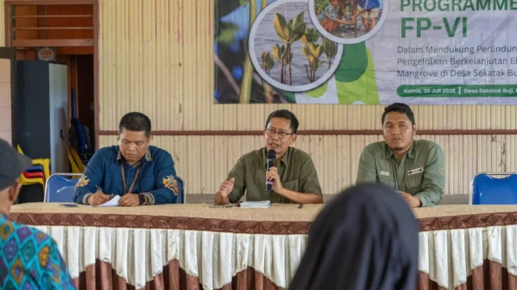 Lestarikan Mangrove, FP VI Perkuat Peran Masyarakat Sekatak Buji