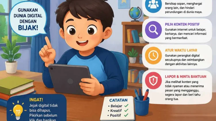 DKISP Tarakan Gencarkan Edukasi Perlindungan Anak di Ruang Digital