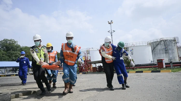Pertamina Patra Niaga Regional Kalimantan Gelar Simulasi OKD Level 1