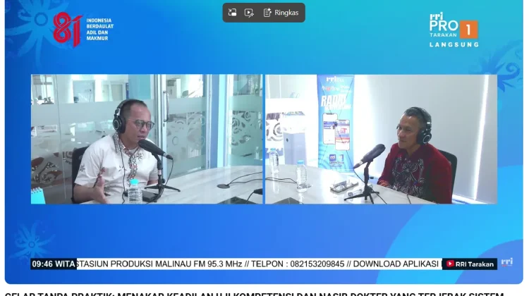Direktur RS Kota Tarakan Pastikan Tak Ada Kasta antara Pasien Umum dan Peserta BPJS
