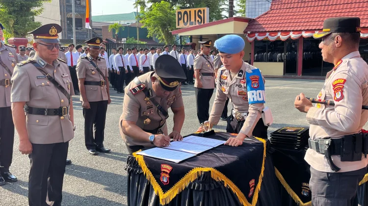 PJU Polres dan Kapolsek Tarakan Timur Berganti