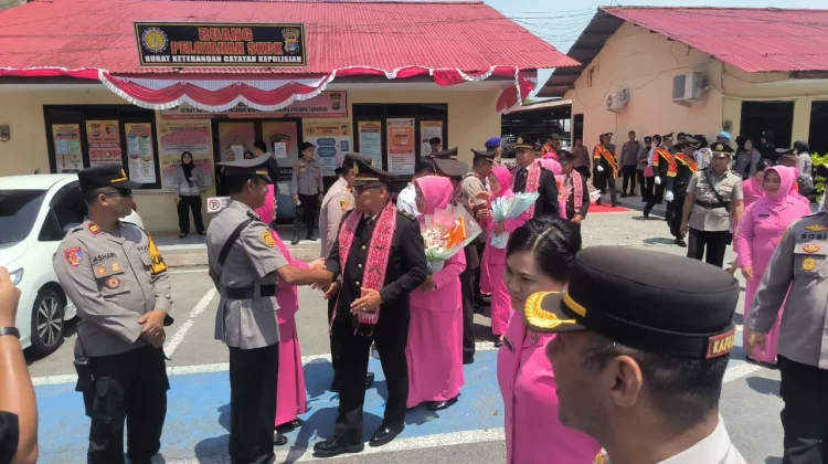 Penuh Haru, Tiga Personel Polres Tarakan Masuki Masa Purna Tugas