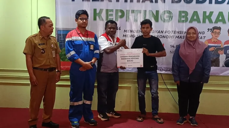 Dorong Kemandirian Ekonomi, Pertamina Kembangkan Budidaya Kepiting Bakau