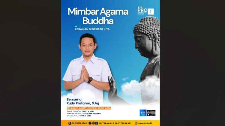 Umat Buddha Tarakan Diajak Praktik Nyata Dhamma