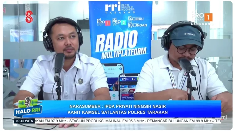 Satlantas Tarakan Soroti Pelanggaran Penggunaan Lampu Kendaraan