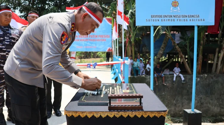 Kapolda Resmikan Jembatan Merah Putih Presisi, Buka Akses Baru Warga
