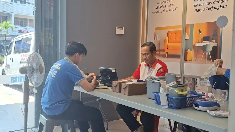 Sambut HUT ke-81 RI, Informa Tarakan Gelar Aksi Donor Darah Kemanusiaan Bersama PMI