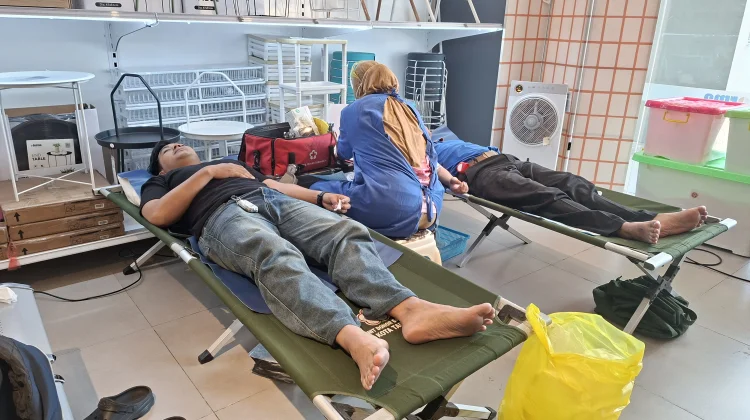 Sambut HUT ke-81 RI, Informa Tarakan Gelar Aksi Donor Darah Kemanusiaan Bersama PMI