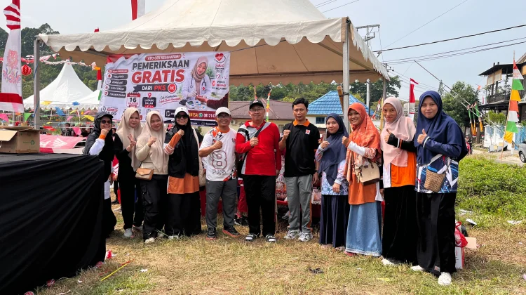 Wujudkan Semangat Kemerdekaan, PKS Tarakan Gelar Pemeriksaan Kesehatan Gratis