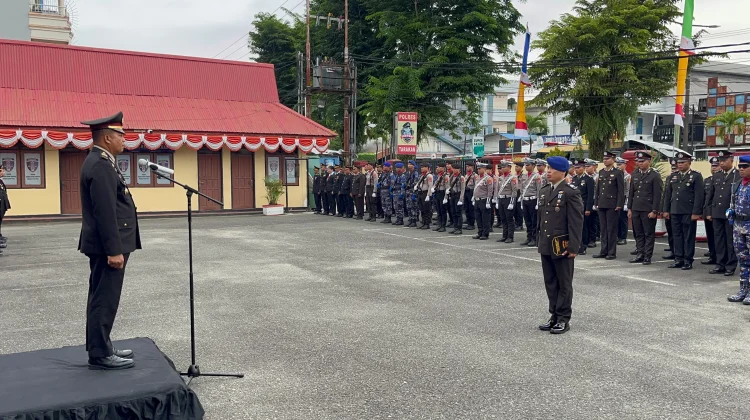 Polres Tarakan Gelar Upacara Peringatan HUT Kemerdekaan Republik Indonesia