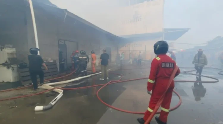 Gudang STB Terbakar