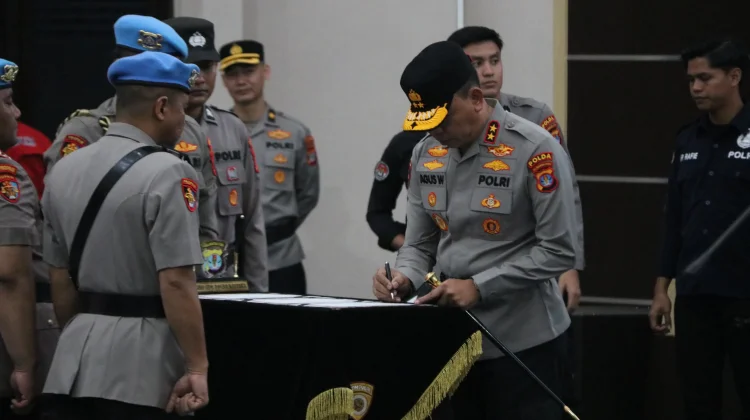 Empat PJU Polda Kaltara Berganti