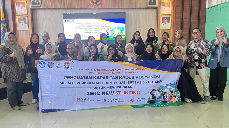 Kader Posyandu Diperkuat, UBT Dorong Pencegahan Stunting Berbasis Keluarga
