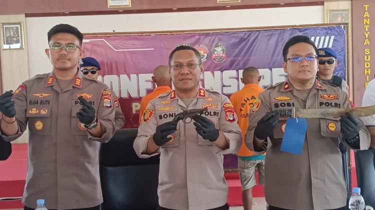 Petambak Dihadang Bersenjata di Sungai Tanjung Palas, Dua Pelaku Ditangkap
