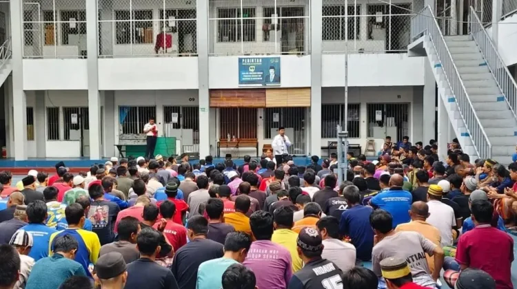 Program Pesantren di Lapas Tarakan, Warga Binaan Diberi Ruang Perdalam Agama