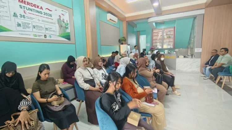 Cegah Stunting, POGI Kaltara Gandeng Pegadaian Gelar Screening Gratis Ibu Hamil