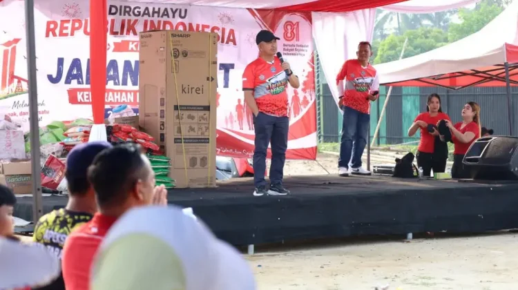 Semarak HUT RI di Kampung 1 Skip: Wali Kota Tarakan Pesan Siaga Kemarau