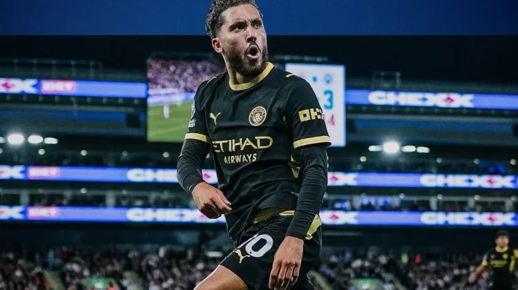 Manchester City Hancurkan Crystal Palace 4-1, Haaland dan Cherki Cetak Brace