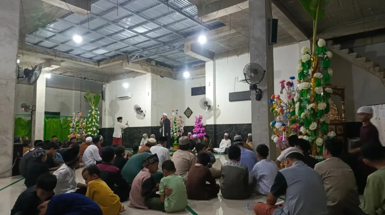 Masjid An-Nur Karang Harapan, Gelar Peringatan Maulid Nabi