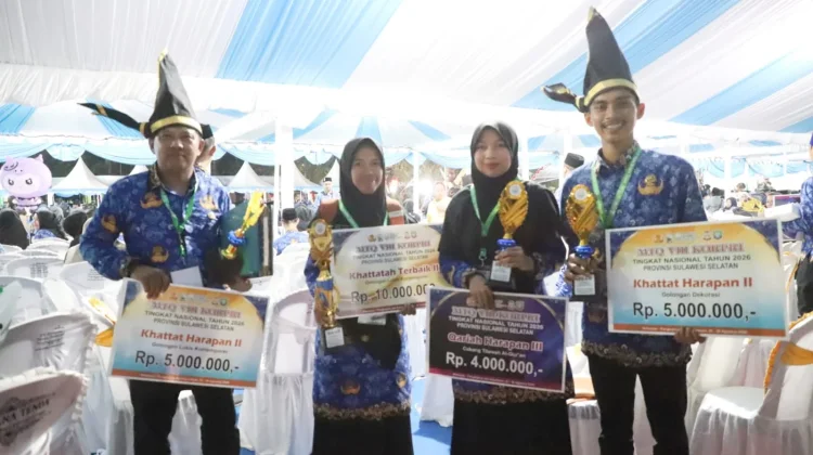 Kaltara Bawa Pulang Empat Penghargaan dari MTQ VIII KORPRI Nasional 2026
