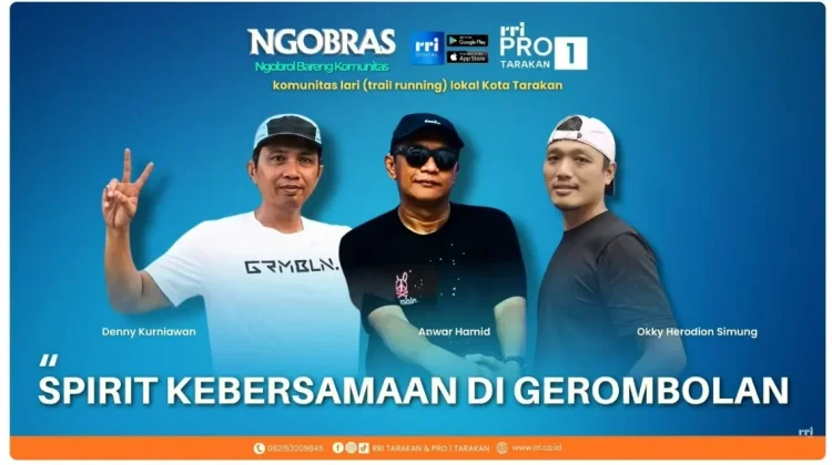 GRMBLN Tarakan Sampaikan Tantangan Lari Trail