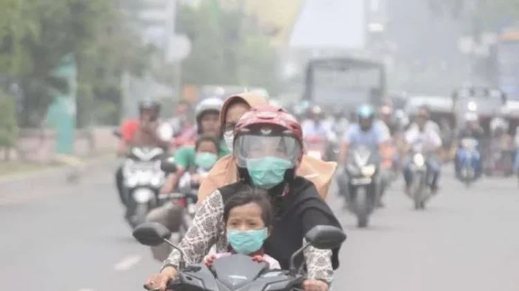 Kabut Asap di Tarakan Kiriman dari Berau dan Bulungan