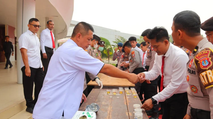 Polda Kaltara Periksa HP dan Urine Personel, Cegah Judol hingga Narkoba
