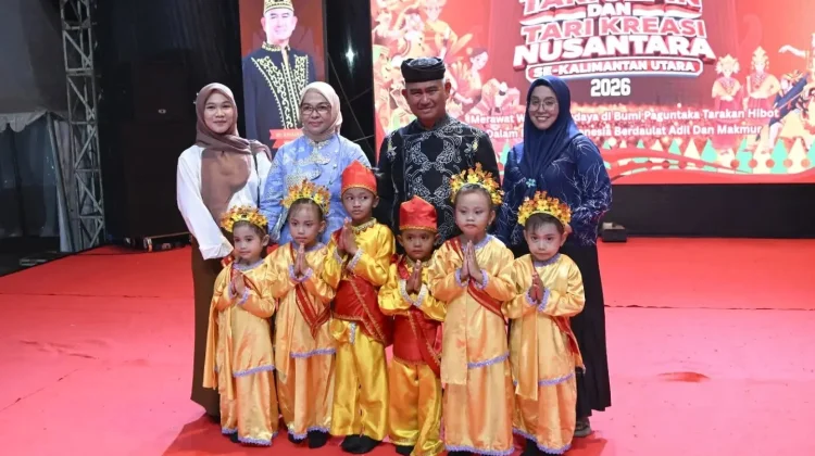 Berhasil Memukau, Festival Budaya Ajang Bumikan Tari Jepin di Tarakan