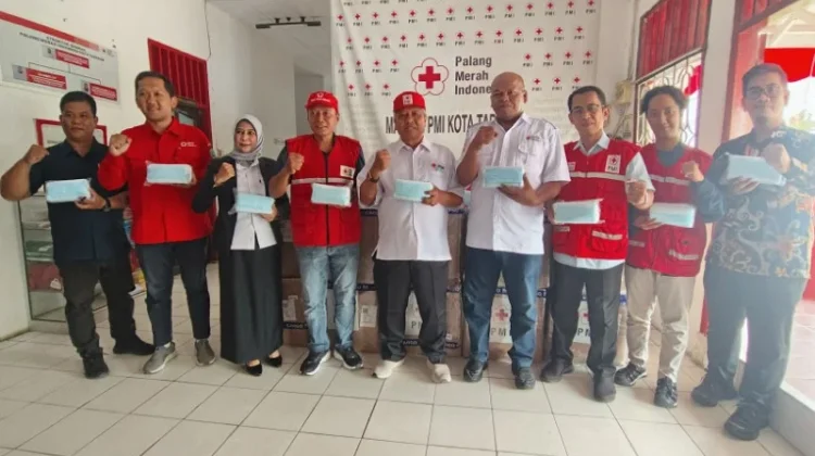 PMI Salurkan 50 Ribu Lembar Masker Medis Antisipasi Dampak Kabut Asap di Kaltara