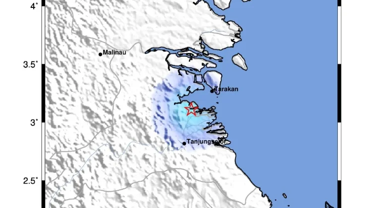 Krayan Diguncang Gempa M 3,2, Getarannya Sampai Tarakan