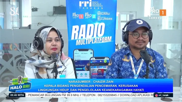 Dinas Lingkungan Hidup Tarakan Imbau Warga Pakai Masker akibat Asap