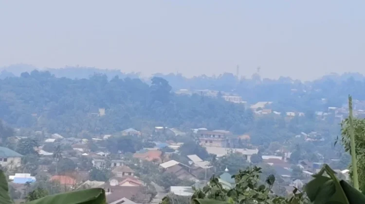 Kabut Asap Masih Selimuti Kaltara, Jarak Pandang Sempat Turun hingga 1 Km