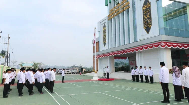 Adanya Kabut Asap Kemenag Kaltara Tekankan Kedisiplinan dan Jaga Kesehatan