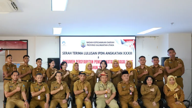 Sekprov Kaltara Pesan Lulusan IPDN Jaga Integritas dan Kedisiplinan