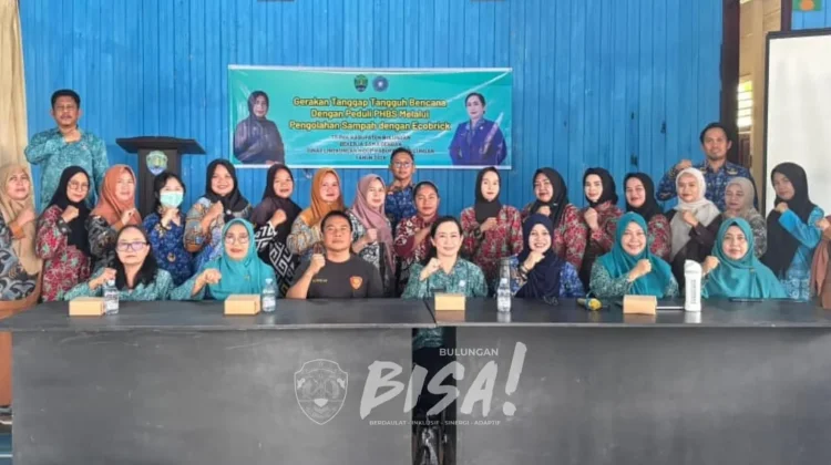TP PKK Bulungan Gencarkan Ecobrick, Sampah Plastik Tak Boleh Jadi Ancaman Lingkung