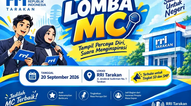 Ratusan Pelajar Ikuti Lomba MC RRI Fest 2026