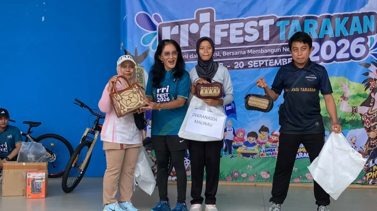 Tas Rotan Asli Malinau Ramaikan RRI Fest 2026 di Tarakan