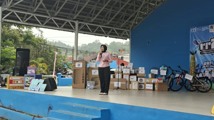 Satlantas Polres Tarakan Edukasi Tertib Lalu Lintas di RRI Fest 2026